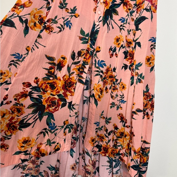 Free people lover boy floral maxi dress size 2 sundress summer cottagecore - Picture 7 of 13